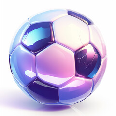 Naklejka premium soccer ball isolated on white
