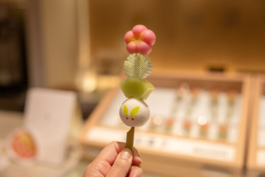 Traditional Matcha Dessert from Uji, Kyoto. A Taste of Japan Green Tea Culture
