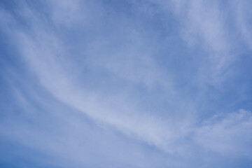 clouds and blue sunny sky,  white clouds over blue sky, Aerial view,  nature, blue sky, white clear weather.
