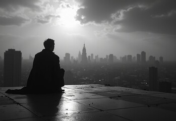 Powerful Rooftop with Music during Glowing