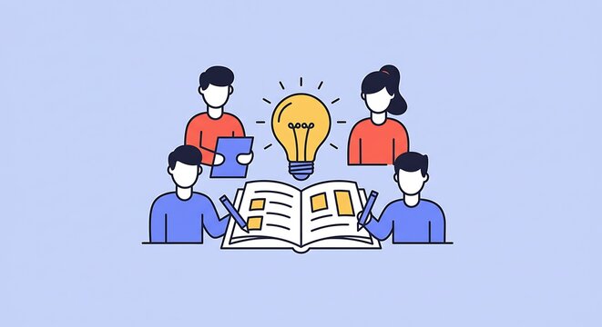 Team Brainstorming Idea
