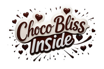 Choco bliss inside sweet chocolate treat