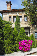 Panoramic view of Meteora Monasteries, Greece