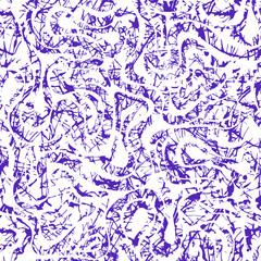 seamless pattern with blue flowers