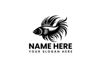 Fototapeta premium A vibrant snapper fish vector logo silhouette showcasing diverse aquatic life