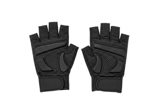 Black workout gloves for intense workout. Perfect workout gear for training.
