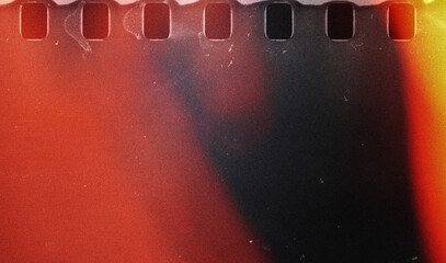 Background of retro film overly, image with scratch, dust and light leaks