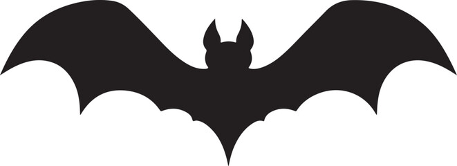 Fototapeta premium Black Bat Silhouette Bundle