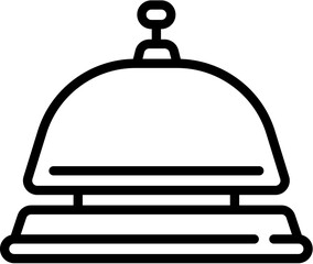 Survey, Key, Passpost, Map, Suitcase, ATM, Shower, Pool, Hotel, Conditioning Air line icon. Vector illustration. Editable stroke. stock illustration