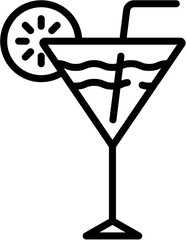 Survey, Key, Passpost, Map, Suitcase, ATM, Shower, Pool, Hotel, Conditioning Air line icon. Vector illustration. Editable stroke. stock illustration