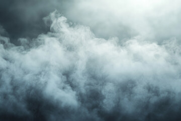 Game trailer background with moving fog elements