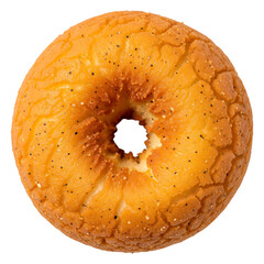 Delicious donut dessert food photography image for bakery pastry product promotion and advertising needs on transparent background