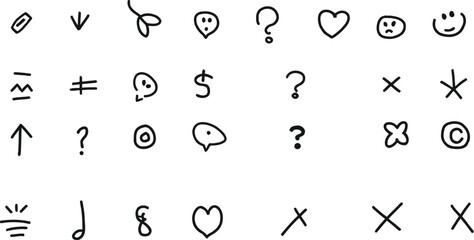 Anime Movement Line Effects Vector