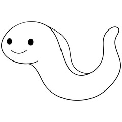 sea animal cute hand drawing kawaii illustration element