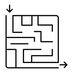 solution outline icon