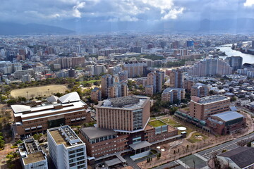 福岡　福岡タワー　タワー