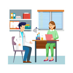 business people working in office