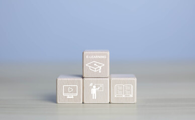 Through e-learning platforms students can develop their skills by attending online seminars, taking courses, and accessing a library of digital content such as videos tutorials and online media texts.