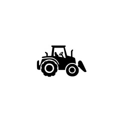 Vector Illustration of Bulldozer Icon