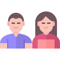 Fototapeta premium Parents Icon