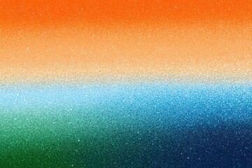 Vibrant Gradient Background with Orange, Blue, and Green Tones