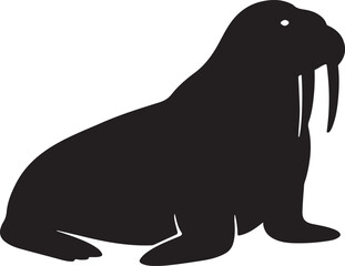 a walrus vector