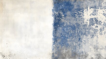 Obraz premium Abstract Blue and White Grunge Wall Texture Background