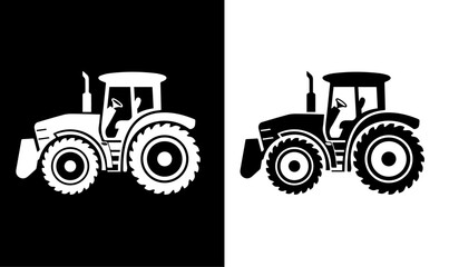  tractor silhouette vector illustration, tractor icon, tractor silhouette set, steampunk tractor silhouette, vector, art, symbol, design, black, abstract, illustration,