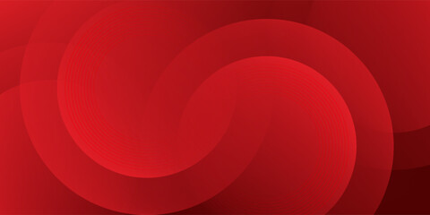 Obraz premium Red abstract background. Dynamic shapes composition. Eps10 vector