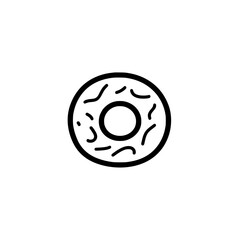Obraz premium Vector Illustration of Donut Icon