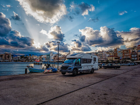 Exploring the serene waterfront of Sitia, Greece