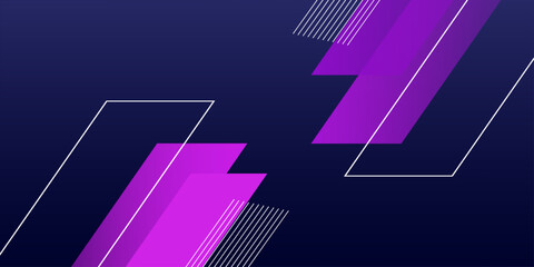 Abstract gradient geometric shape background. Vector illustration