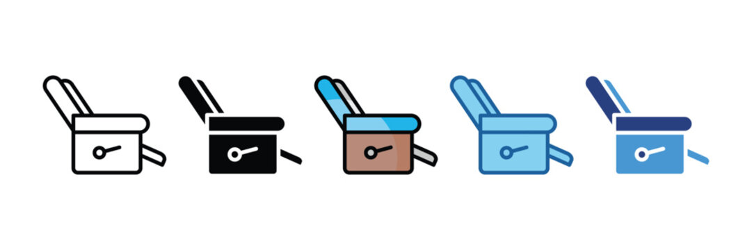 Recliner Chair  Icon Element For Design