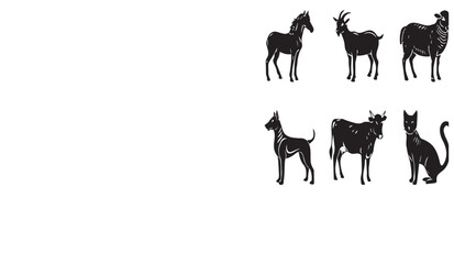 Animal Group Vector Design