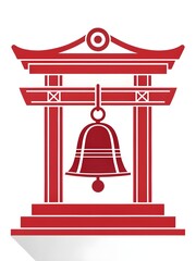Pagoda Bell Icon: A Symbol of Cultural Heritage
