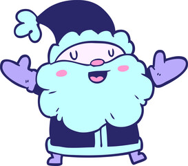 cartoon santa claus