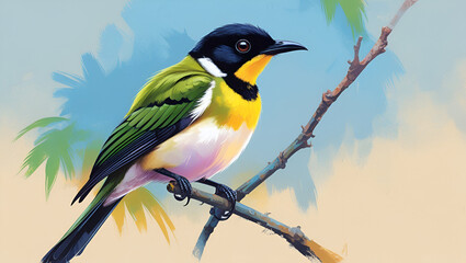 Naklejka premium birds
