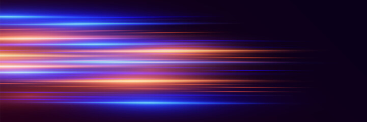 Modern futuristic lines of light speed and movement.