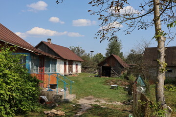 old house in the village