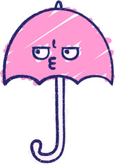 Umbrella Chalk Drawing