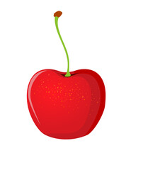 cherry isolated on white