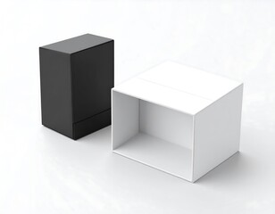 Two contrasting boxes