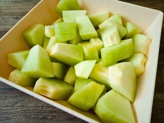 slices of melon