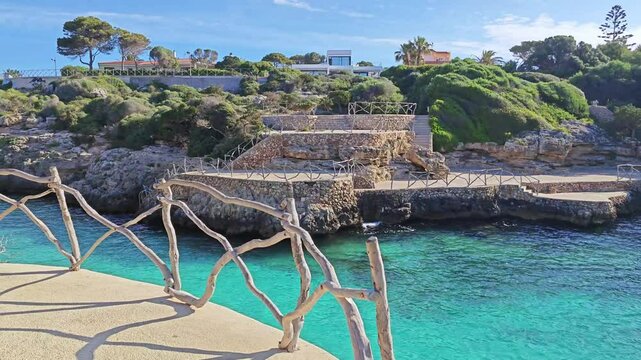 Cala en Brut beach in Menorca