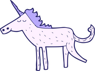 cartoon unicorn