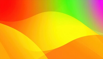 Vibrant colorful abstract waves digital artwork graphic design modern environment aesthetic viewpoint