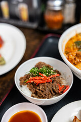 japanese food dining gyoza ramen donburi