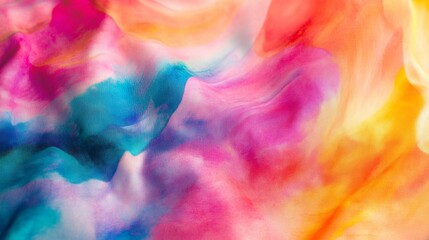 Colorful tie-dye design with a fantasy print. Bright, vibrant colors create a beautiful, magical, and abstract effect, like looking through a kaleidoscope.
