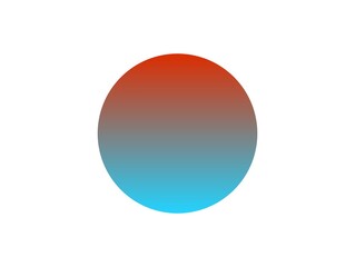 The white background in the image is an illustration of orange and light blue circles used as illustrations in various artworks that require beautiful colors.