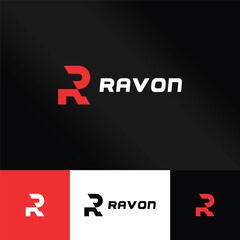 Bold and Clean R Logo Design